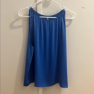 Flowy Blue Sleeveless Top NWT